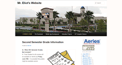 Desktop Screenshot of mreliot.com